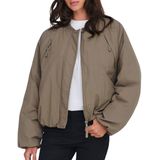 Only - Beatrice Puffer Jas - Bruin - Dames