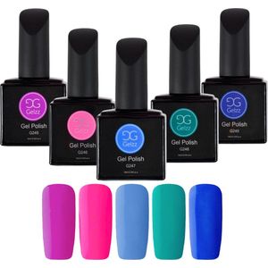Gelzz Gellak Summer Symphony collectie - - Dekkende kleur - 10ml - Vegan