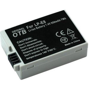 LP-E8 OTB (A-Merk) batterij