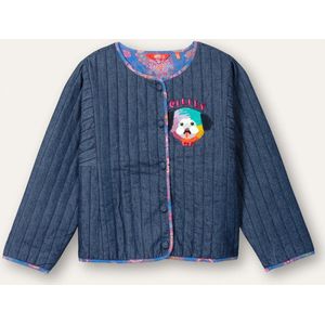 Oilily - Chakra coat - Blauw - 98/3T