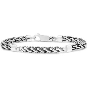 SILK Jewellery - Zilveren Armband - Breeze - 746.21 - Maat 21,0
