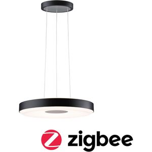LED-hanglamp Smart Home Zigbee 3.0 Puric Pane 2700K 1200lm / 700lm 11W / 7W Zwart, Grijs dimbaar
