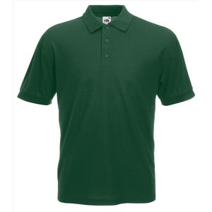 Fruit of the Loom - Classic Pique Polo - Donkergroen - XL