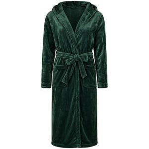 Charlie Choe - Badjas - Groen - Lang Model - Dames Badjas met Capuchon