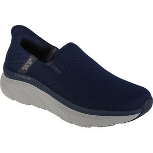 Skechers D'Lux Walker-Orford Slip-ins 232455-NVY, Mannen, Marineblauw, Sneakers,Sportschoenen, maat: 48,5