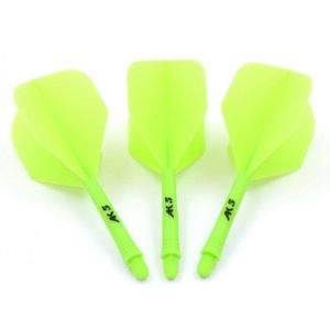 Cuesoul - Tero Flight System AK5 Rost Standard - Green - Dart Flights L