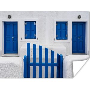 Huis - Architectuur - Blauw - Wit