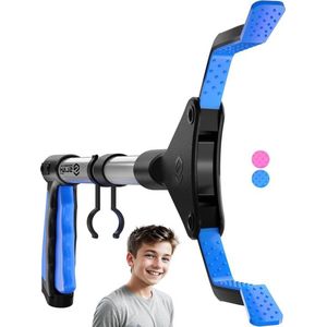 Grijpstok 66 cm kattenplukker voor kinderen - helpende handgrijpers voor gehandicapten - opvouwbare roterende 360 graden reikhulpmiddelen - blauw Grijpstok