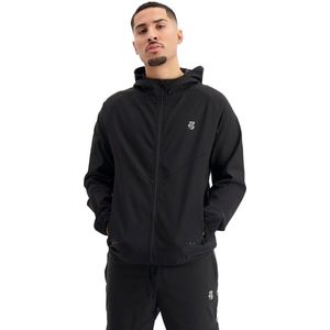 Black Bananas, Heren, Sweatshirts & Hoodies, Zwart, Maat: XS Nylon,