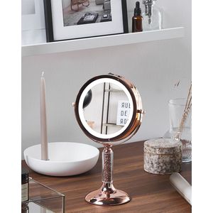 BAIXAS - make-up spiegel - Roségoud - IJzer