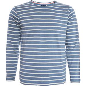 Breton Stripe Classic Jeans Natural Maritiem Shirt Heren