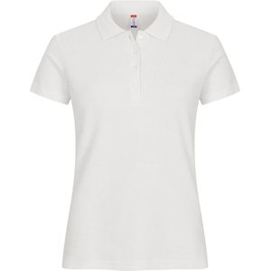 Clique Basic Polo Dames - Off White - Maat M