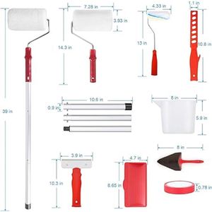 verfroller / Paint Roller Brush Set 12