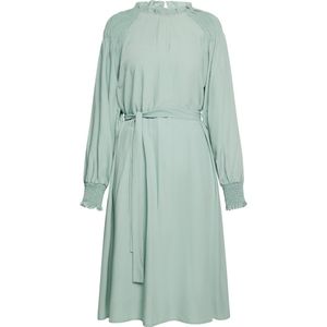 usha - Midi-jurk - Zwart - Nowles