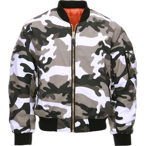 Fostex Garments - MA-I flight jacket camouflage (kleur: Urban / maat: L)