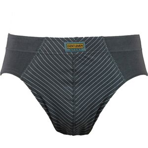 Gentlemen - Heren Slip - Grijs - Elastisch Katoen