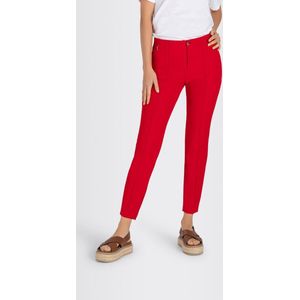 MAC • rode Anna Zip new pantalon • maat 38