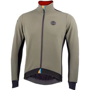 Nalini - Heren - Fietsjack - Lange mouwen - Warm - Winter - Wielrenjack - HP ERGO WARM JKT - FOREST GREEN - M