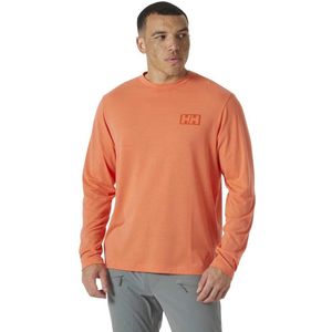 Helly Hansen - Skog Graphic Tee - T-shirt - Oranje - Lange Mouwen
