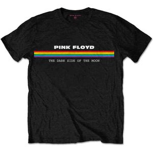 Pink Floyd - Spectrum Stripe Heren T-shirt - M - Zwart