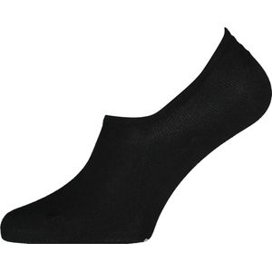 Tommy Hilfiger damessokken Footie (2-pack) - onzichtbare sneakersokken katoen - zwart - Maat: 35-38