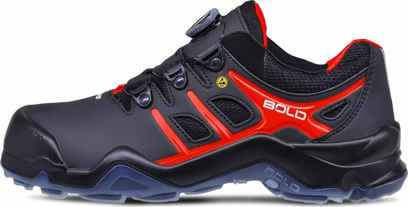 HKS - Targa 4 BVTP - Werkschoen - Zwart - Microfiber - S3 Norm