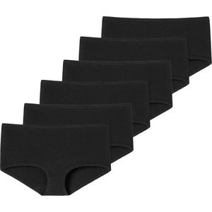 Schiesser Dames shorts slip 6 pack 95/5 organic cotton