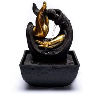 Compassie Mudra Waterfontein (13,3 x 13,3 x 20 cm)