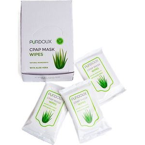 Pürdoux CPAP Masker Doekjes Reisverpakking