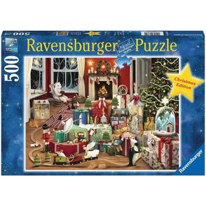 Kersttijd Puzzel (500 Stukjes) - Ravensburger Puzzels