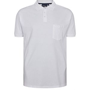North 56°4 Polo's | Wit | 8XL | 2-Pack | 3 Knopen