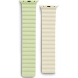 Hama Magneet-polsband ""Fantastic Feel"" Apple Watch 42/44/45/49mm, groen/beige