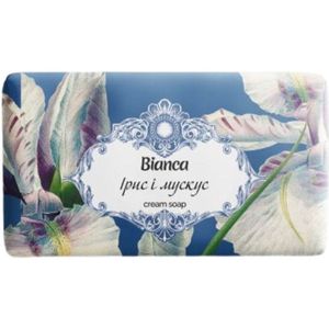 2x stuks Natuurlijke lichaam geurende creme zeep - Iris en Musk 2x 200gr