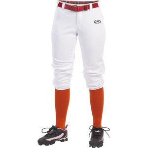 Rawlings WLNCHG meisjes broek met riem M wit