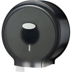 Jumbo toiletpapierroldispenser Punchless waterdichte wandmontage - Rol papier dispenser houder - Zwart - Voor toiletten en badkamers .