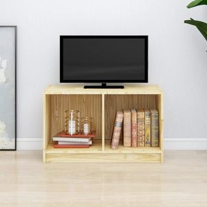 The Living Store Tv-meubel - Grenenhout - 70 x 33 x 42 cm - Stevig en praktisch