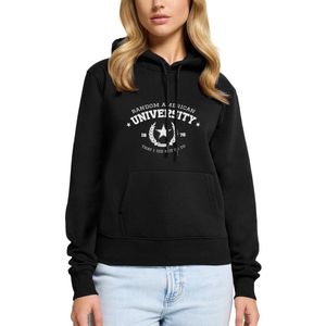 Random American University | Grappig Varsity Premium Hoodie Dames