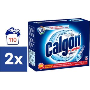 Calgon - 3in1 Powerball wasmiddel - 110 tabs (2 x 55)