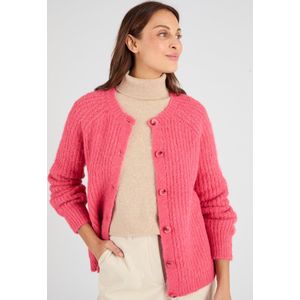 Damart - Thermolactyl vest van harige garens - Dames - Rood - XL