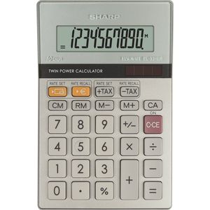 Sharp calculator - zilver - desktop - SH-EL331ERB