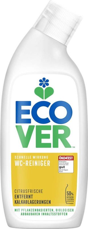 Ecover - Toiletreiniger - Citrusfrisheid - 750 ml - Plantaardige Ingrediënten