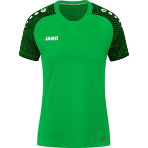 Jako - T-shirt Performance - Groene Voetbalshirt Dames-34