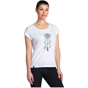 Dames katoenen t-shirt kilpi roane-w wit 36