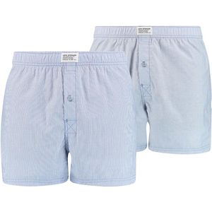 Heren Boxer Ondergoed (2-Pack), Lichtblauw