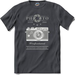 Foto Camera 1986 | Fotografie - Camera - Photography - T-Shirt - Unisex - Mouse Grey - Maat XXL