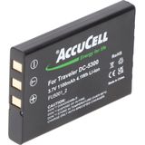 AccuCell-batterij geschikt voor Casio QV-R3, QV-R4, LI-20B