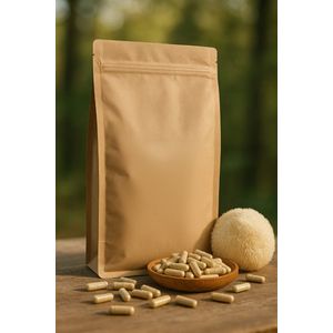 Lion's Mane Capsules 450mg 1000 Stuks - 1000 Capsules - Holyflavours