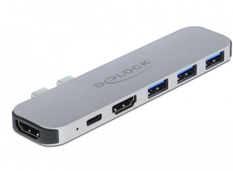 Docking Station voor MacBook Dual HDMI 4K / PD / HUB