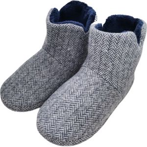 ZWCSHUU Heren Outdoor Katoenen Slippers Winter Pluche
