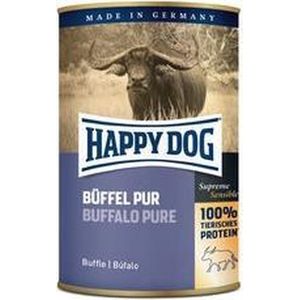 Happy Dog Buffel Pur - buffelvlees - 6 x 400g